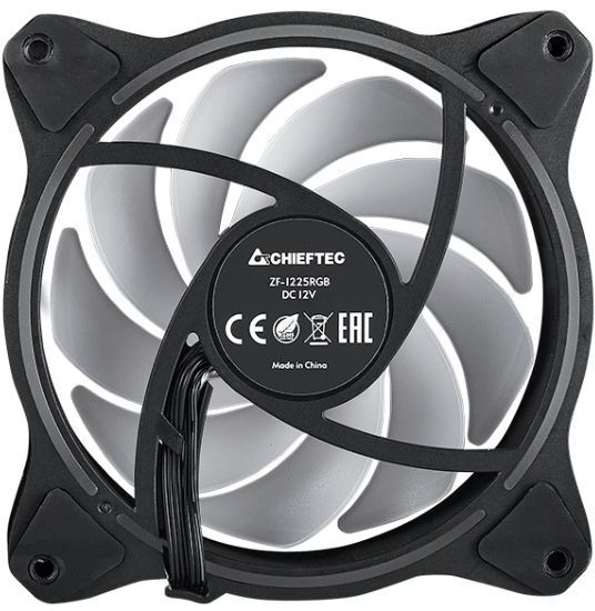 Корпусний вентилятор Chieftec ZF-1225RGB PWM (ZF-1225RGB) фото4