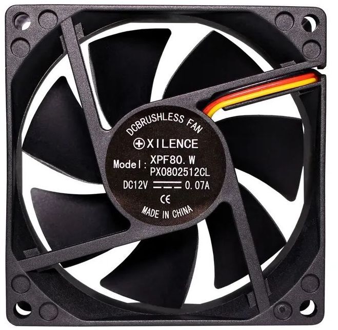 Корпусний вентилятор Xilence XPF80.W Black (XF034) фото