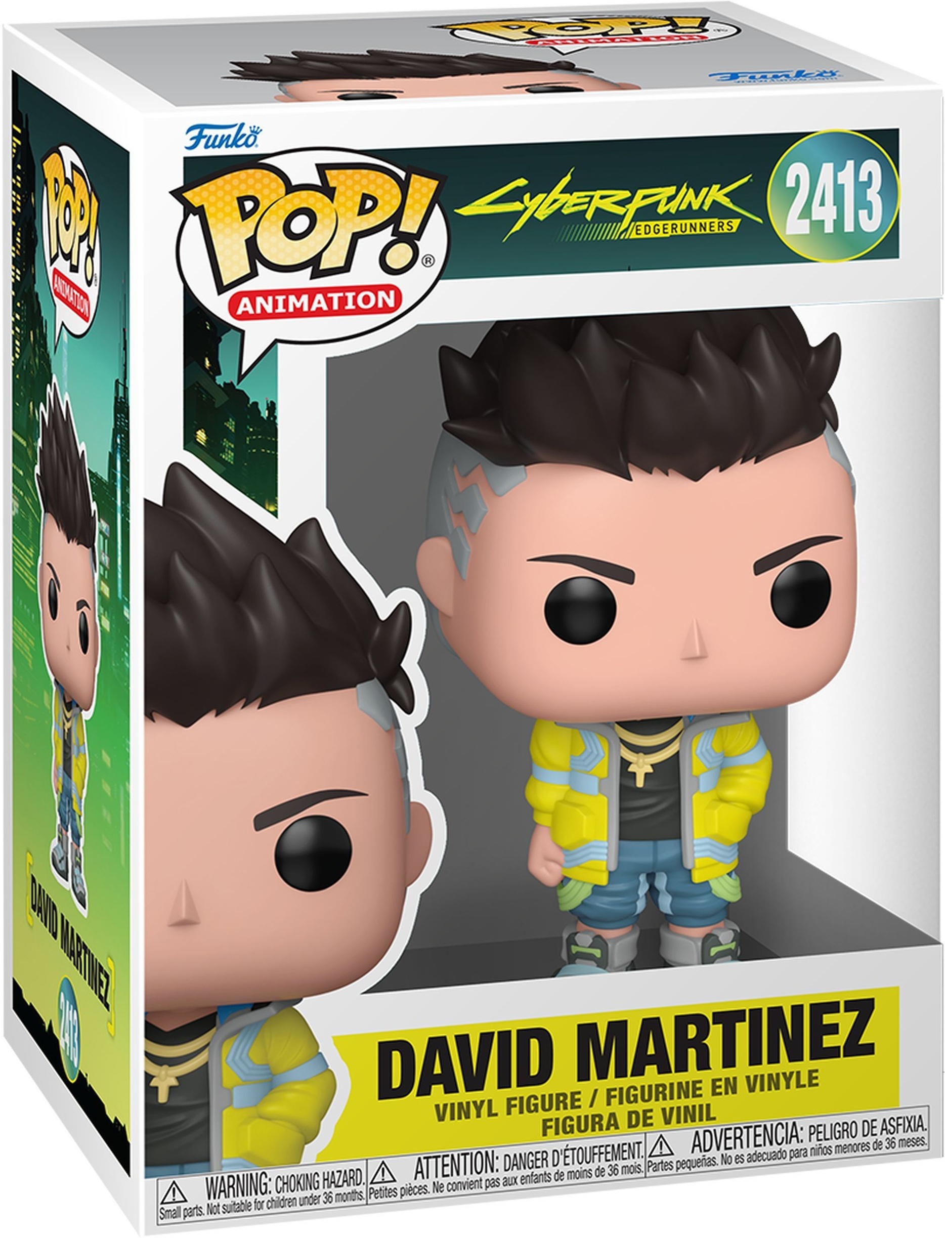 Фігурка Funko POP Animation: Cyberpunk Edgerunners - David фото2
