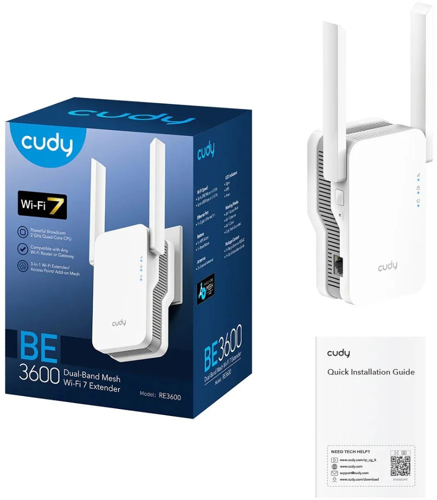 Усилитель Wi-Fi сигнала Cudy RE3000 фото