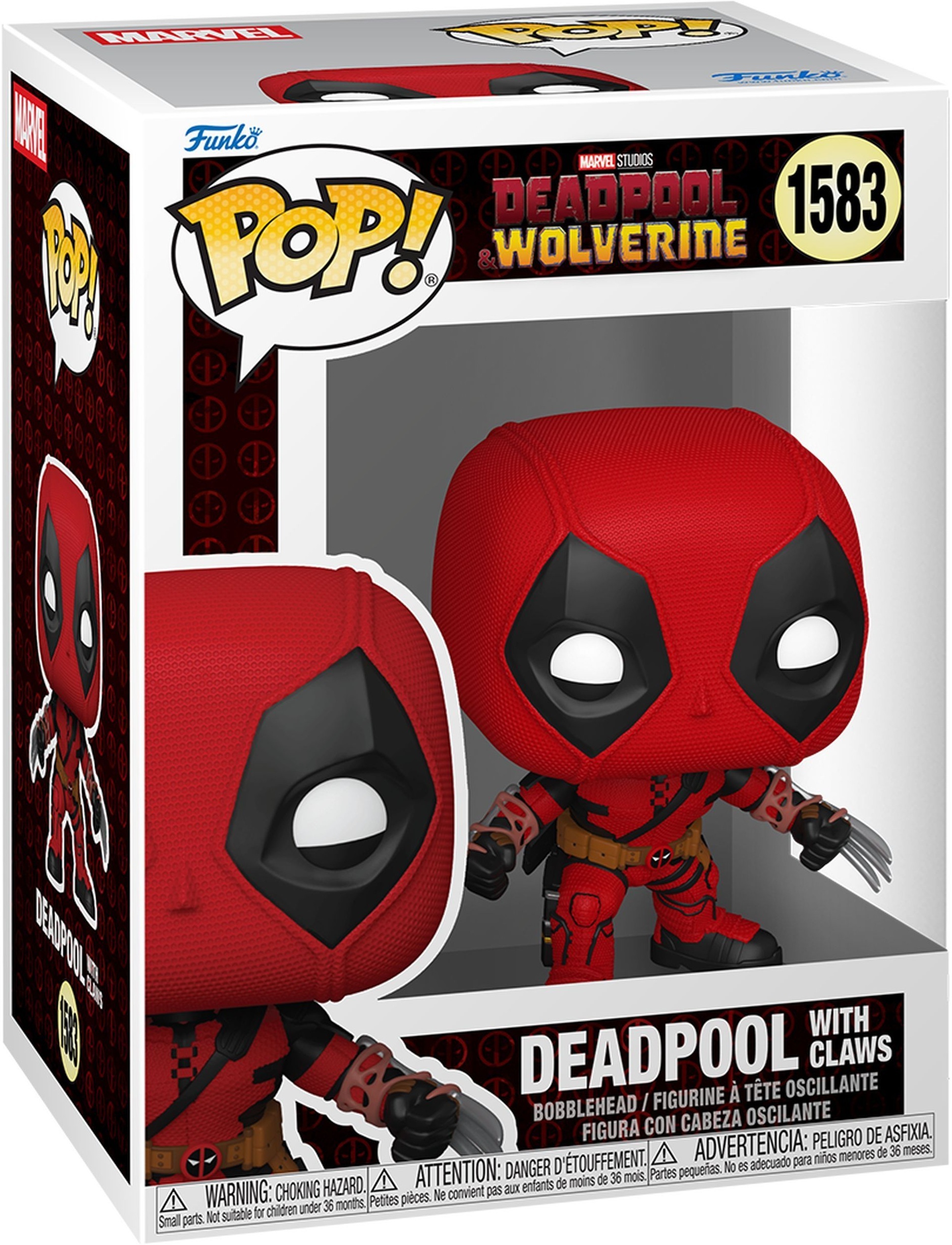 Фігурка Funko POP Marvel: Deadpool 3 - Deadpool w/claws фото2