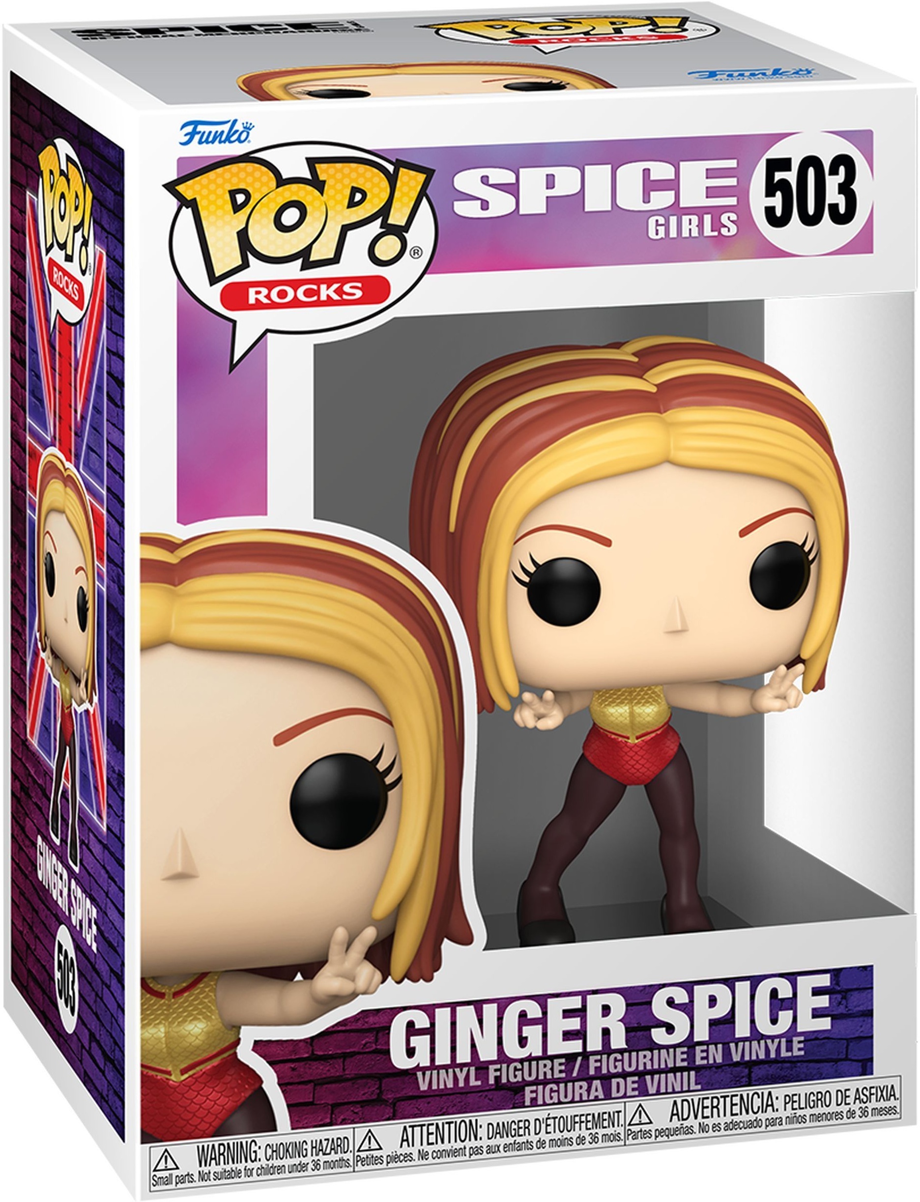 Фігурка Funko POP Rocks: Spice Girls - Ginger (WNBE) фото2