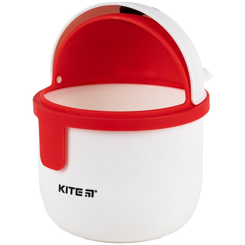 Настільний контейнер для сміття Kite, білий (K24-009-2) фото3