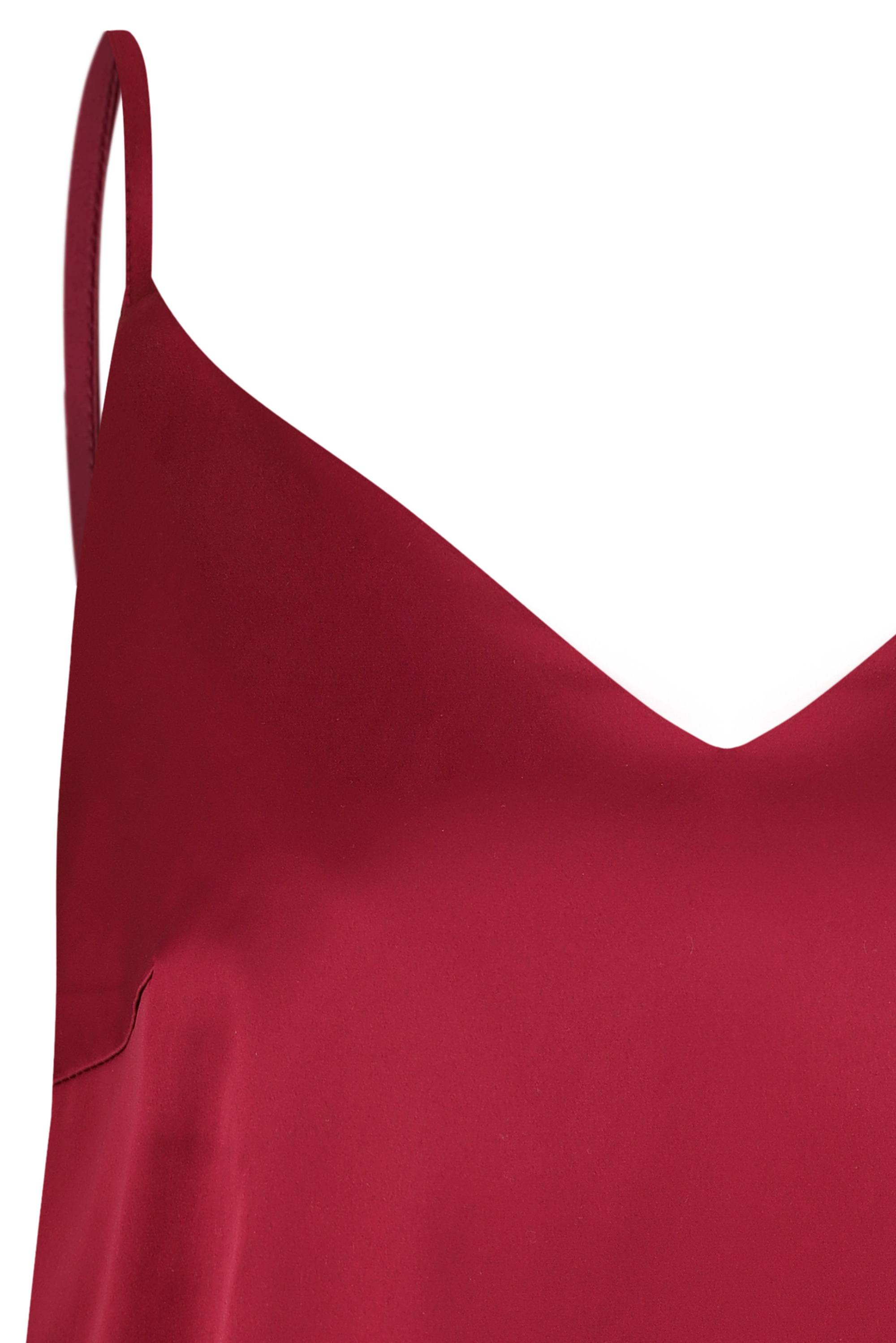 Пижама майка,шорты женская Effetto Satin Basic S03400 L бордовая фото2