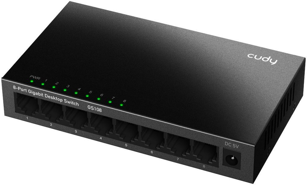 Комутатор Cudy GS108 фото