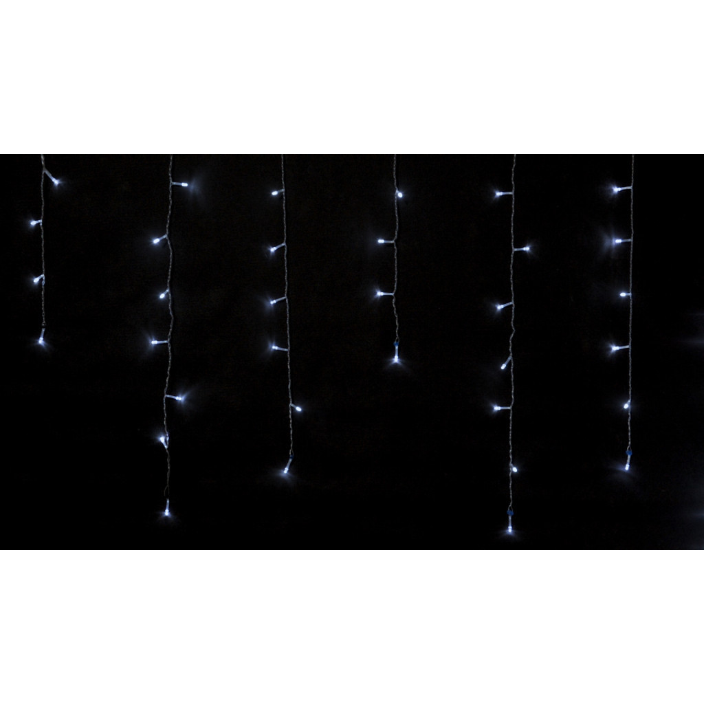 Гирлянда Delux ICICLE 100LED 3.2х0.7 м Белый/Прозрачный IP20 (90015252) фото2