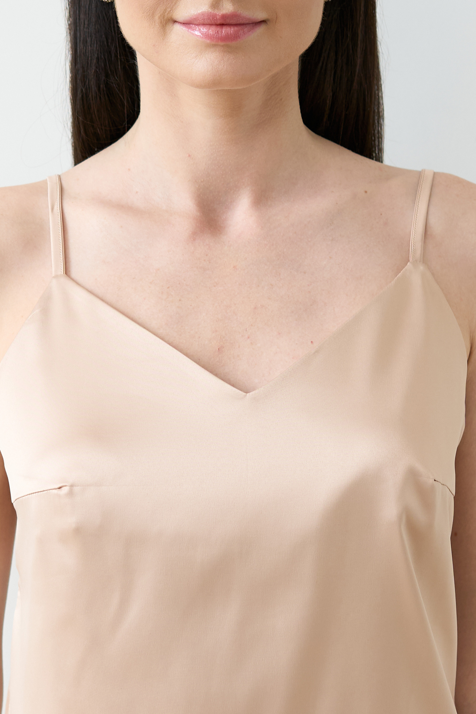 Пижама майка,шорты женская Effetto Satin Basic S03400 2XL золотистая фото2