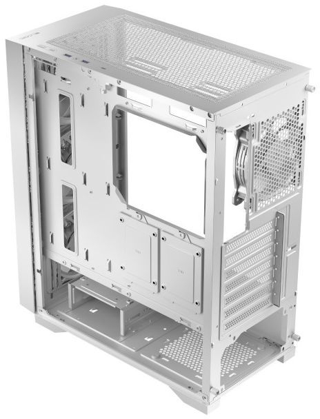 Корпус LogicConcept DART PRO MIDI WHITE MESH fans 4x120mm без БЖ ATX фото3