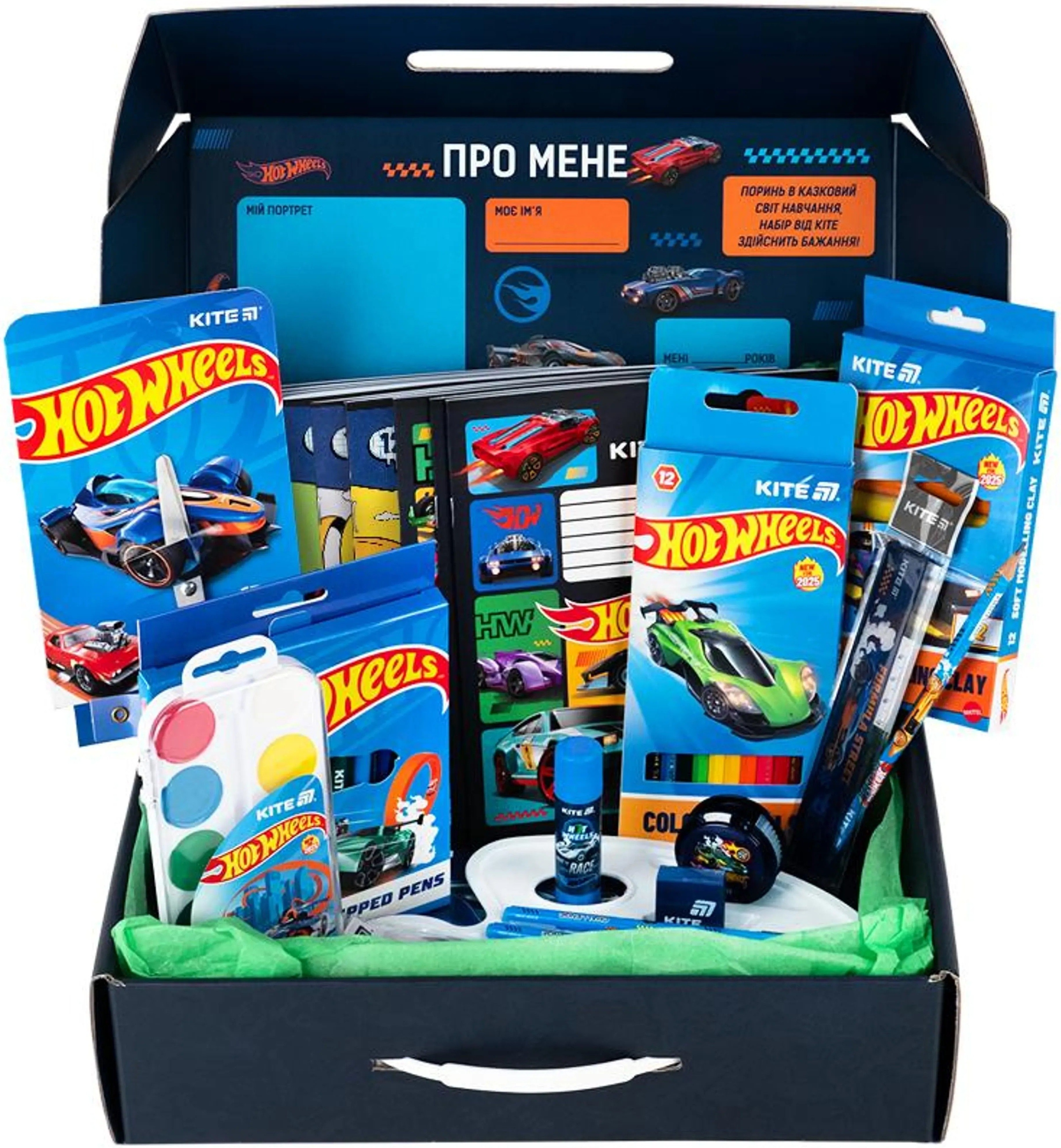 Подарунковий набір до школи Kite Hot Wheels (hw26-s01) фото3
