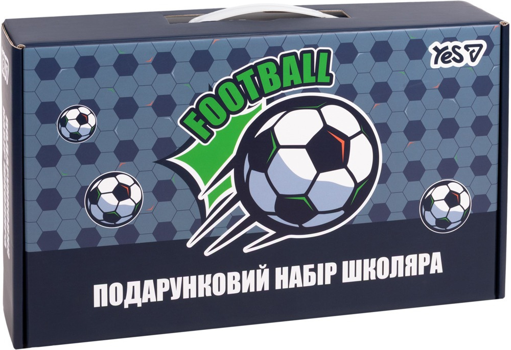 Набор канцелярии Yes Football подарочный набор школьника (450262) фото4