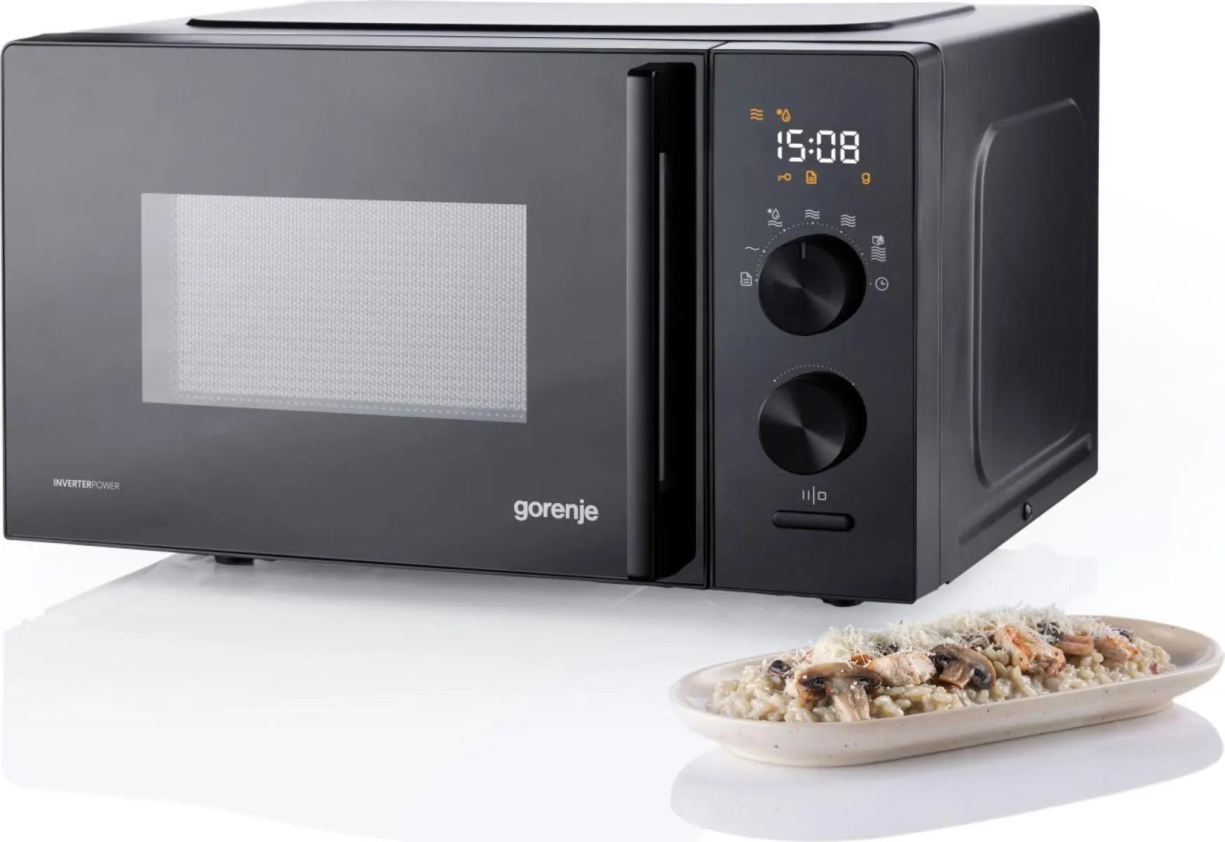 Мікрохвильова піч Gorenje MO20AE1B5 фото