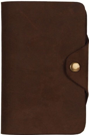 Кошелек мужкой кожаный Vintage 14484 коричневый фото5