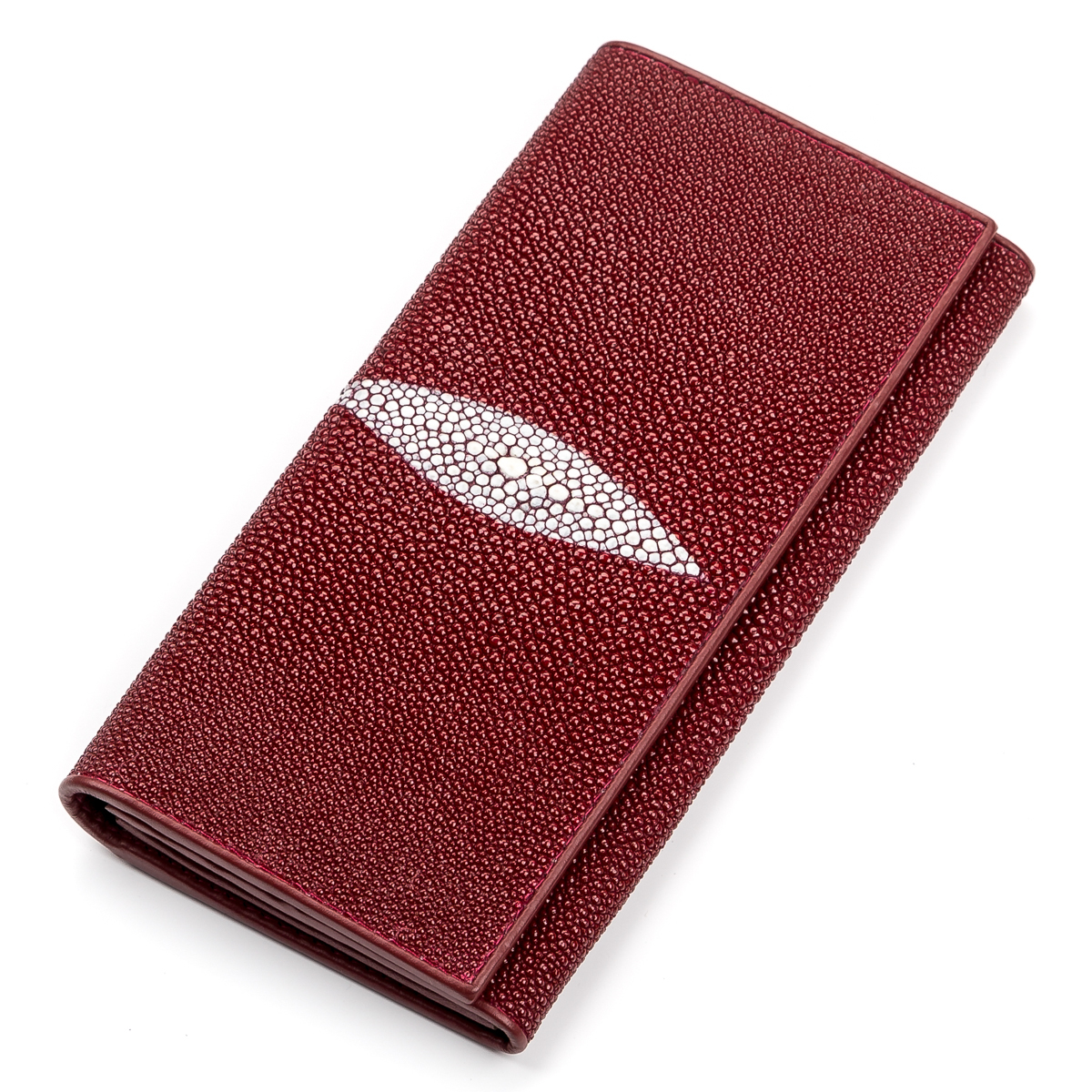 Гаманець жіночий шкіряний Stingray Leather 18097 бордовий фото5