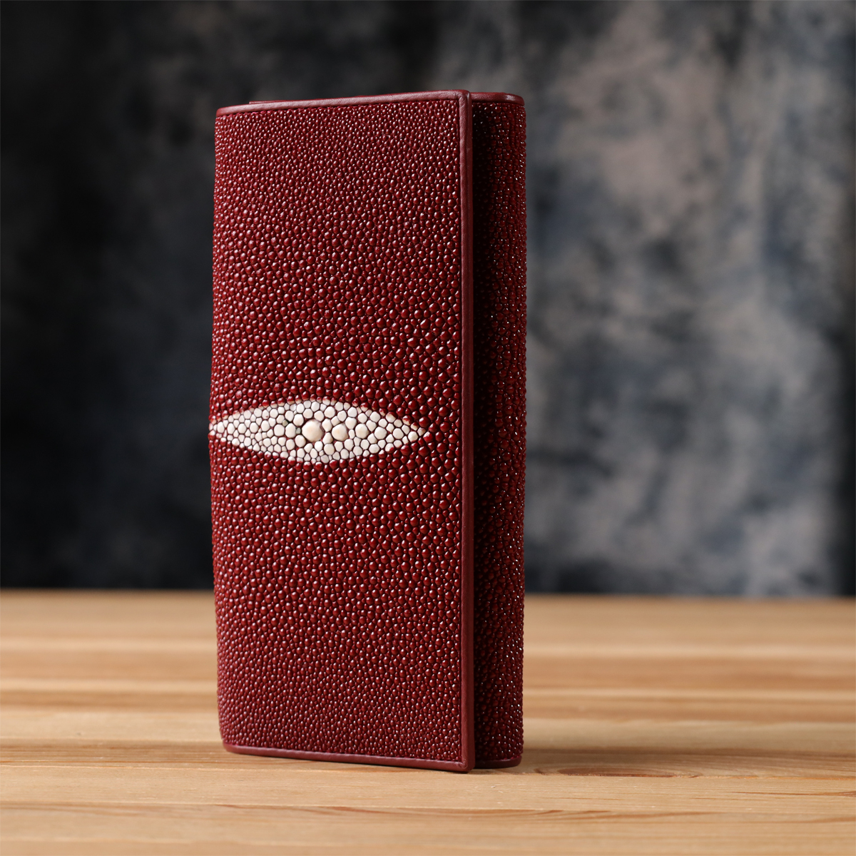 Гаманець жіночий шкіряний Stingray Leather 18097 бордовий фото12