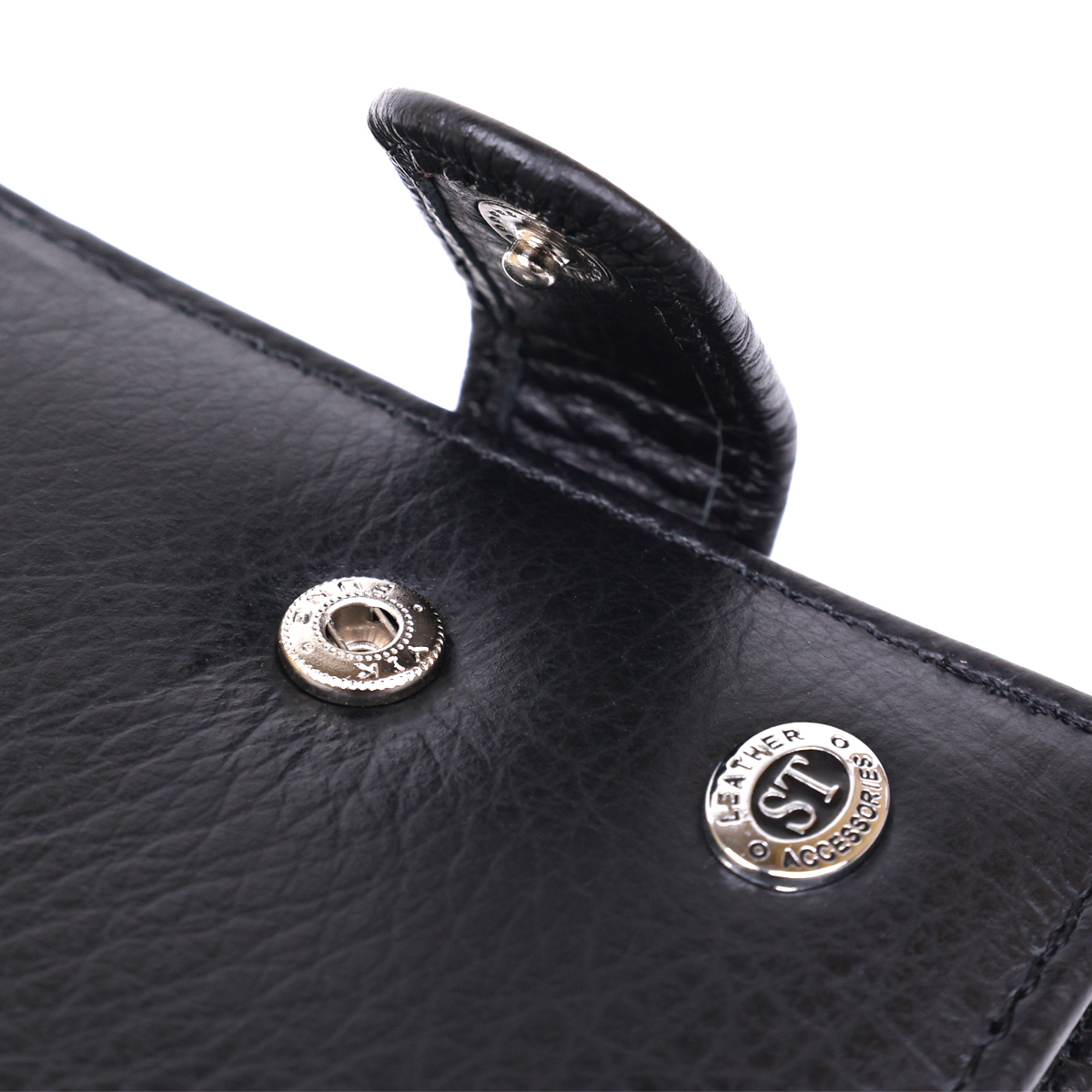 Гаманець чоловічий шкіряний St Leather 18308 чорний фото10