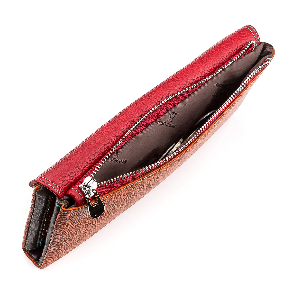Гаманець жіночий шкіряний St Leather 18406 червоний фото10