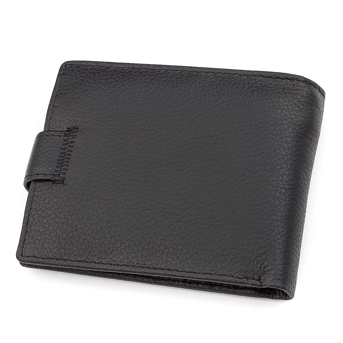 Кошелек мужкой кожаный St Leather 18328 черный фото5
