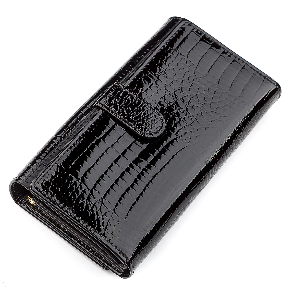 Кошелек женский кожаный St Leather 18433 черный фото2
