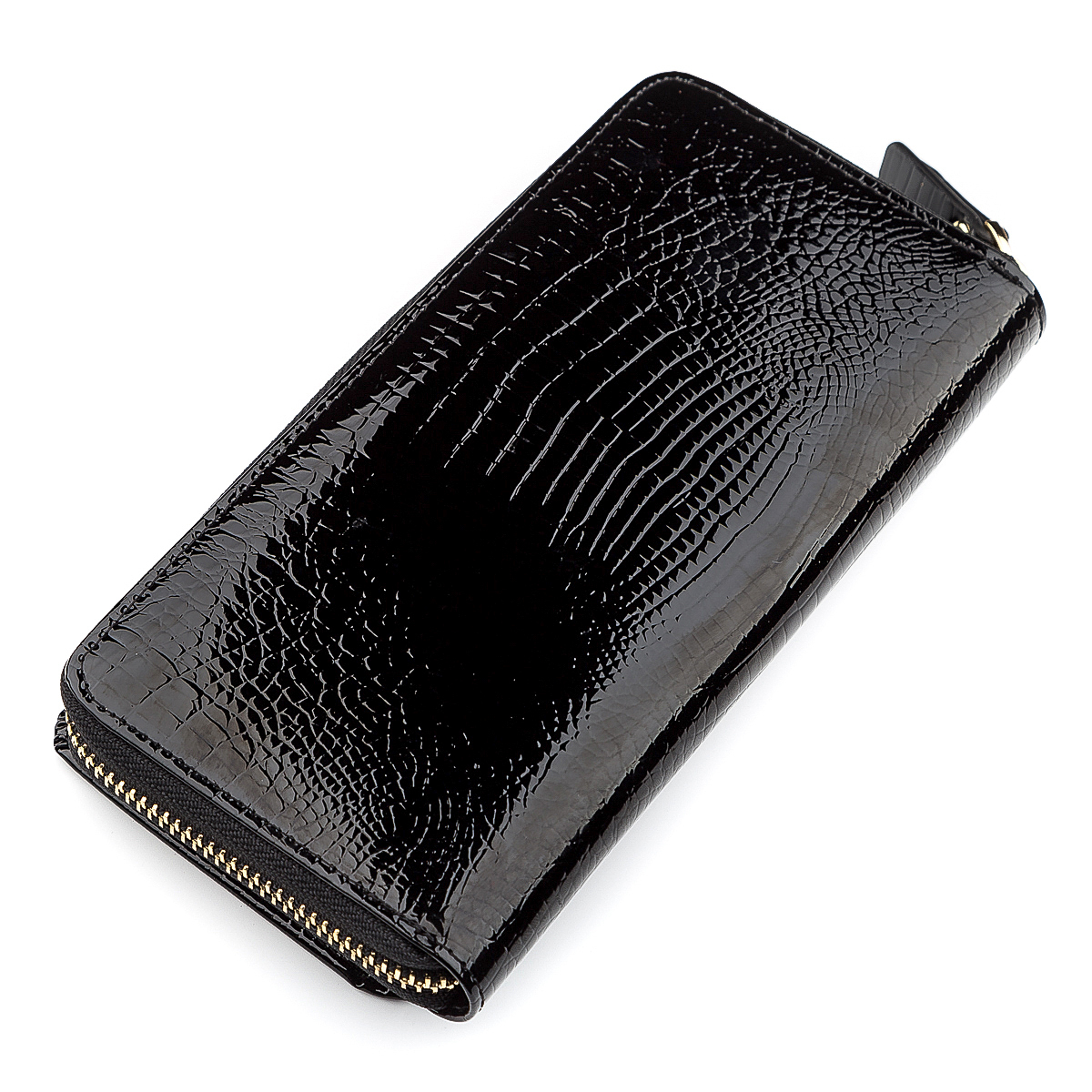 Кошелек женский кожаный St Leather 18437 черный фото6