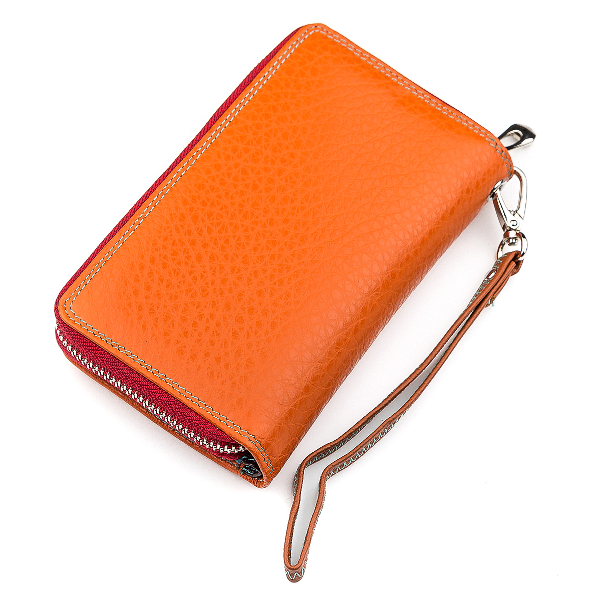 Кошелек женский кожаный St Leather 18441 красный фото6