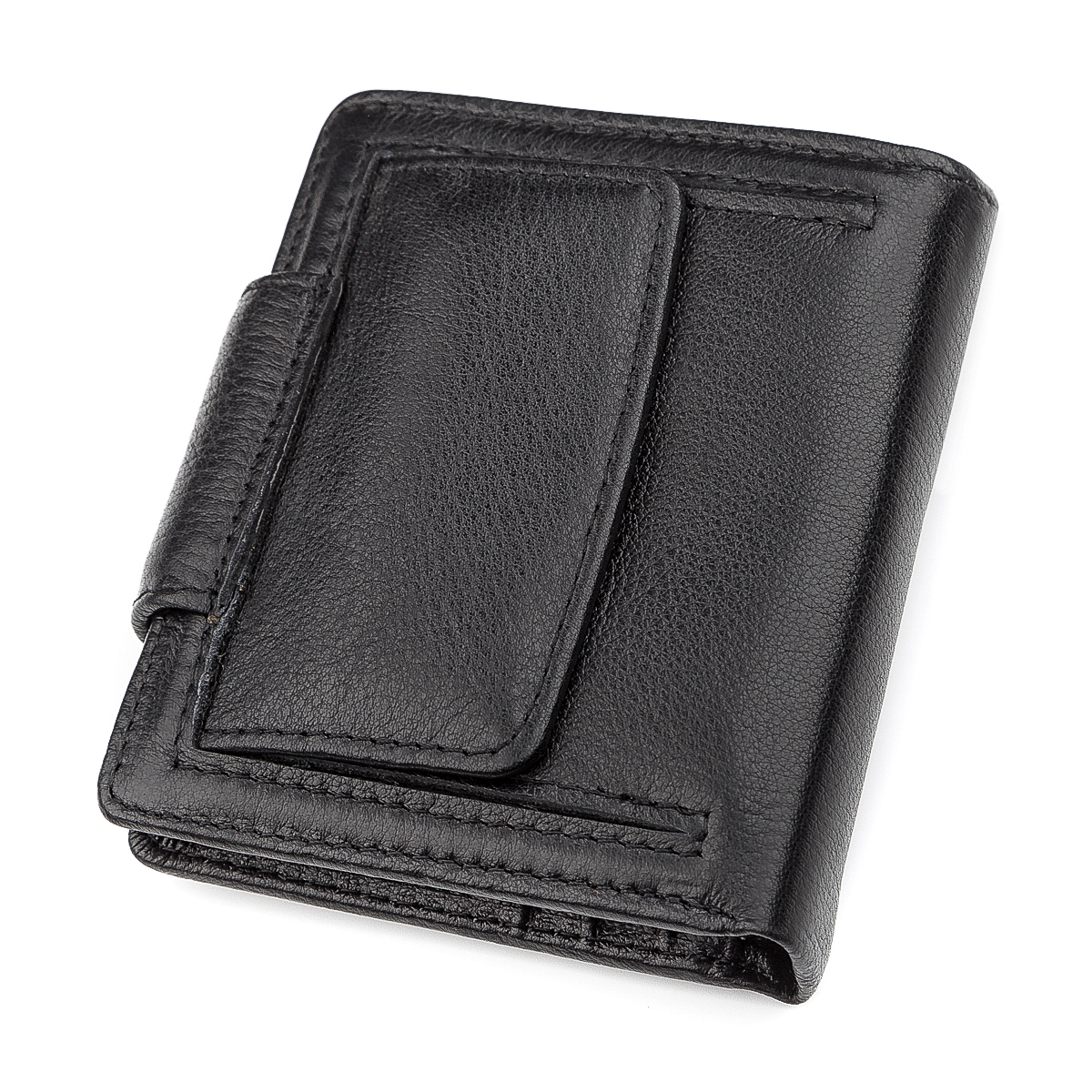 Кошелек женский кожаный St Leather 18497 черный фото5