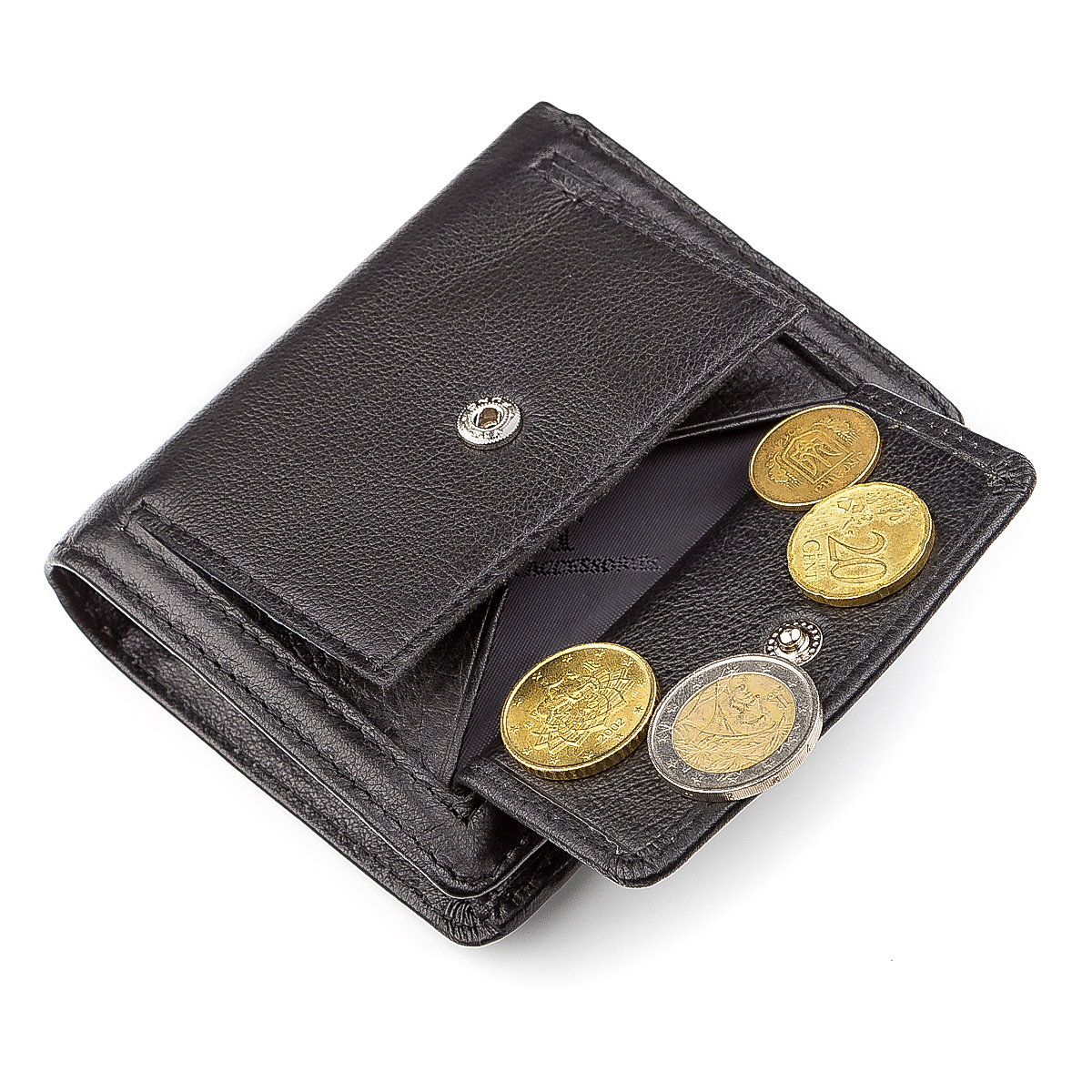Кошелек женский кожаный St Leather 18497 черный фото10