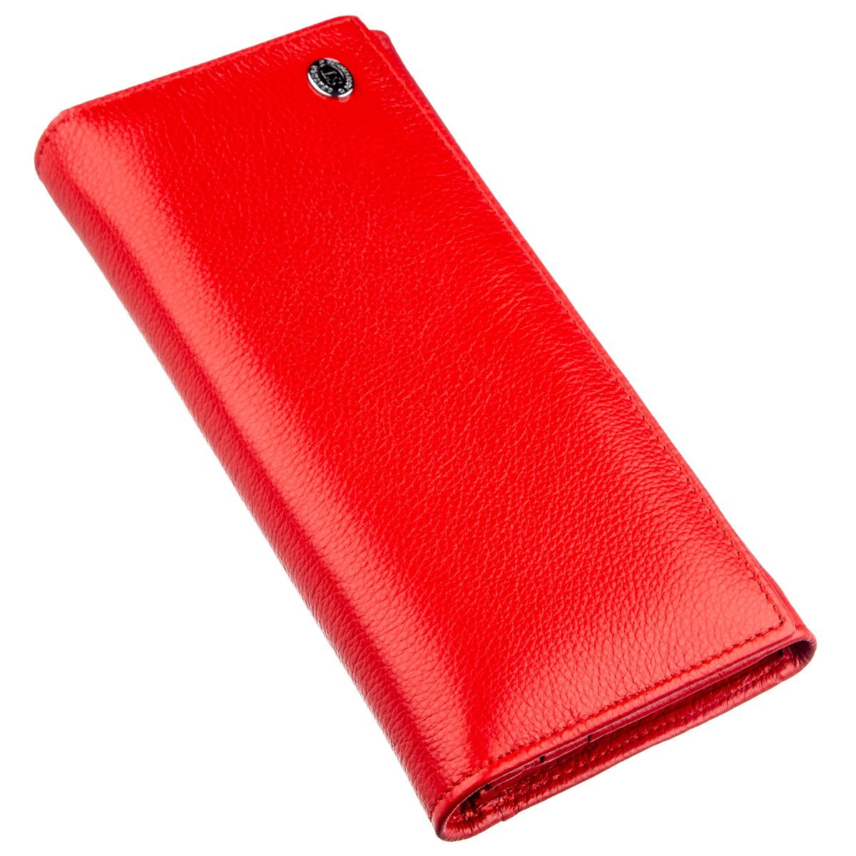 Кошелек женский кожаный St Leather 18875 красный фото5
