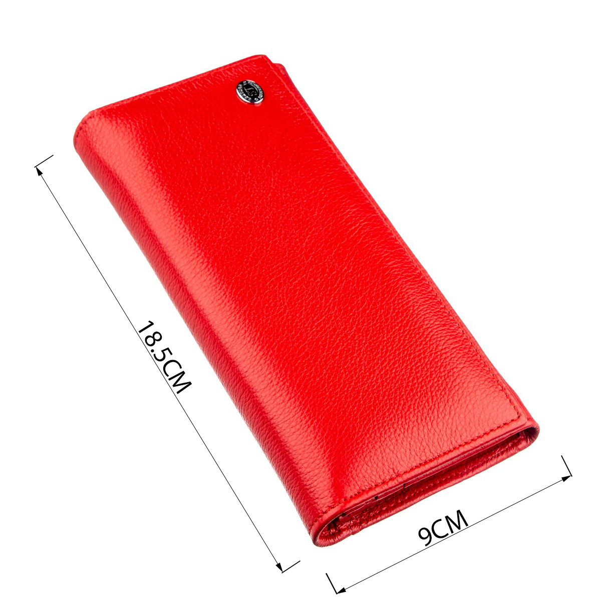 Кошелек женский кожаный St Leather 18875 красный фото8