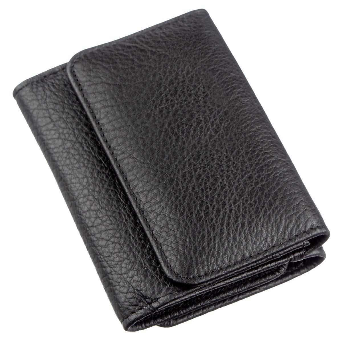 Кошелек женский кожаный St Leather 18886 черный фото2