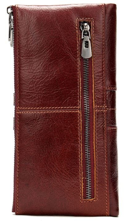 Кошелек женский кожаный Vintage 14906 бордовый фото6