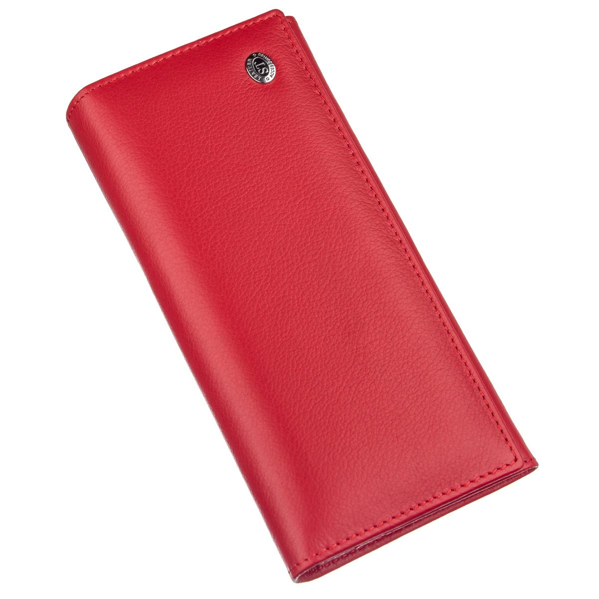 Кошелек женский кожаный St Leather 19259 красный фото5