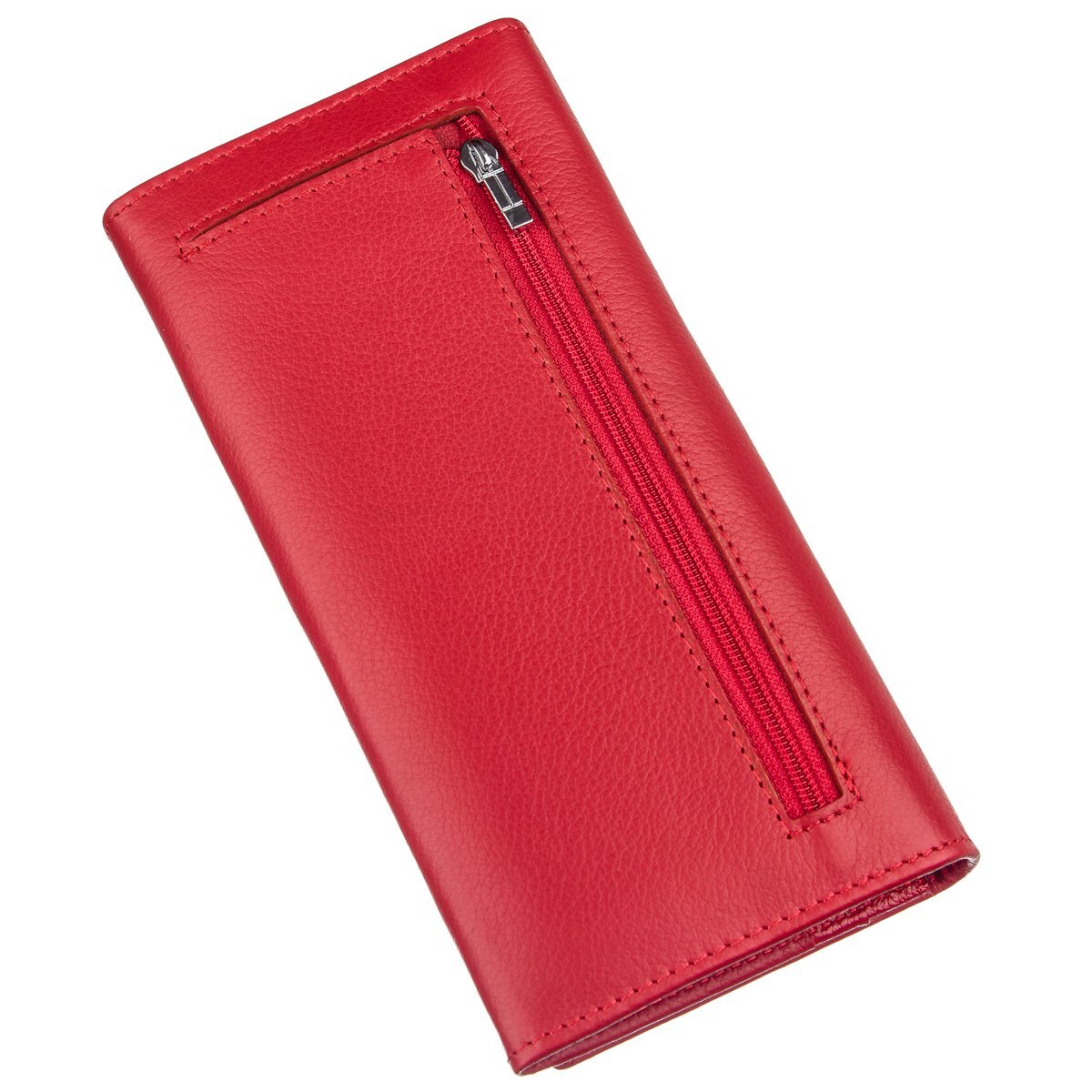 Кошелек женский кожаный St Leather 19259 красный фото6