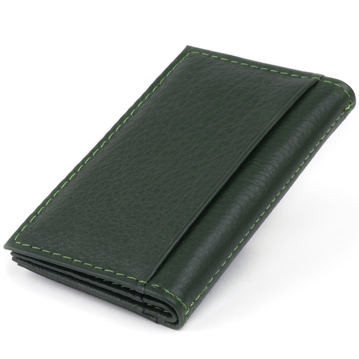 Кошелек кожаный St Leather 19320 зеленый фото6