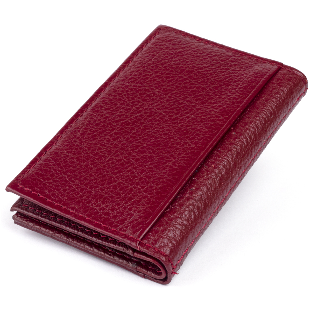 Кошелек женский кожаный St Leather 19322 бордовый фото6