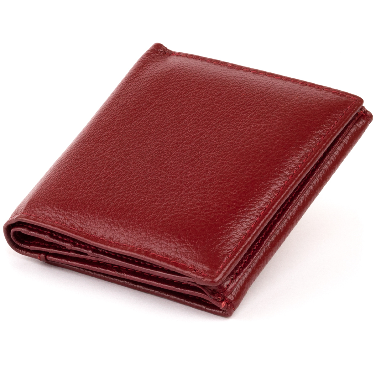 Кошелек женский кожаный St Leather 19353 бордовый фото5
