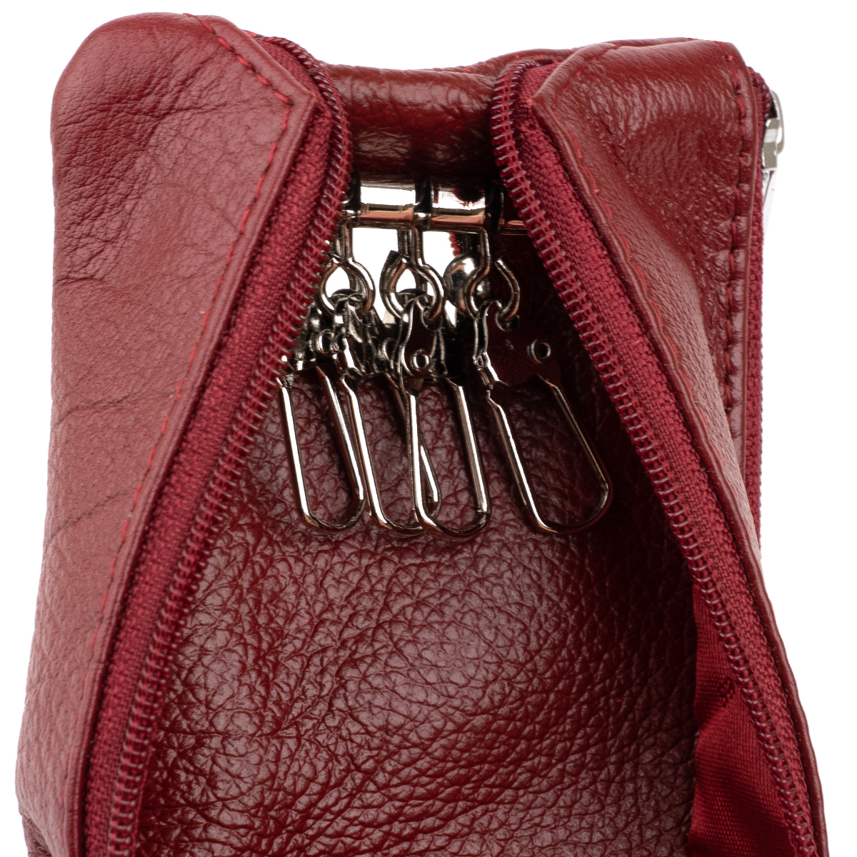 Гаманець жіночий шкіряний St Leather 19371 бордовий фото5