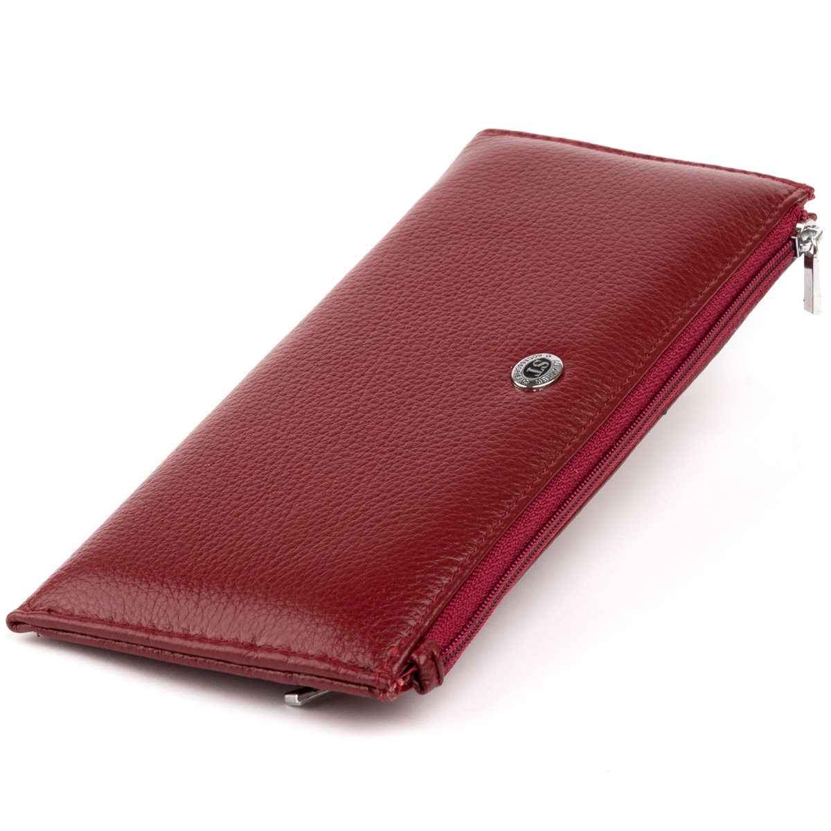 Кошелек женский кожаный St Leather 14295 бордовый фото5