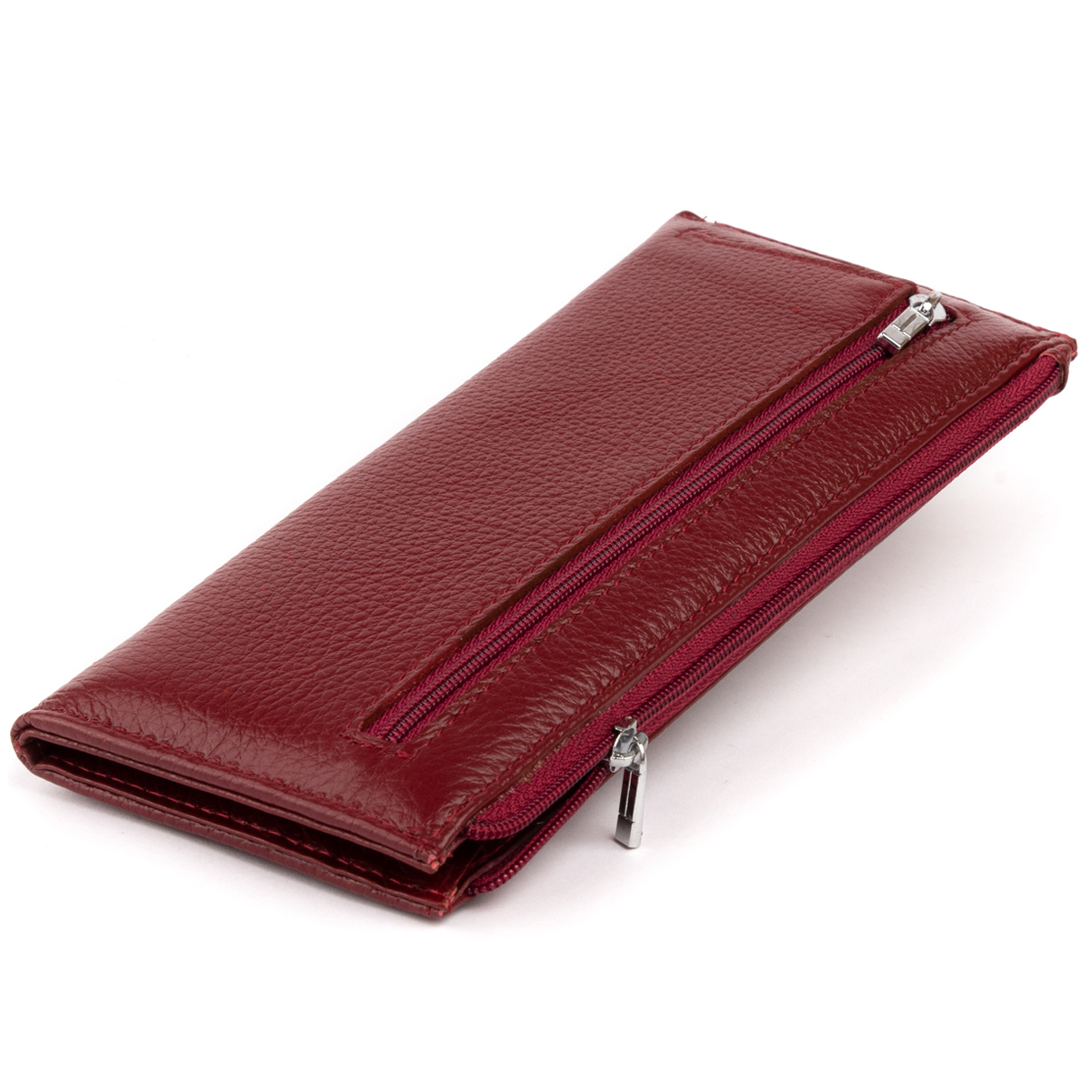 Кошелек женский кожаный St Leather 14295 бордовый фото6