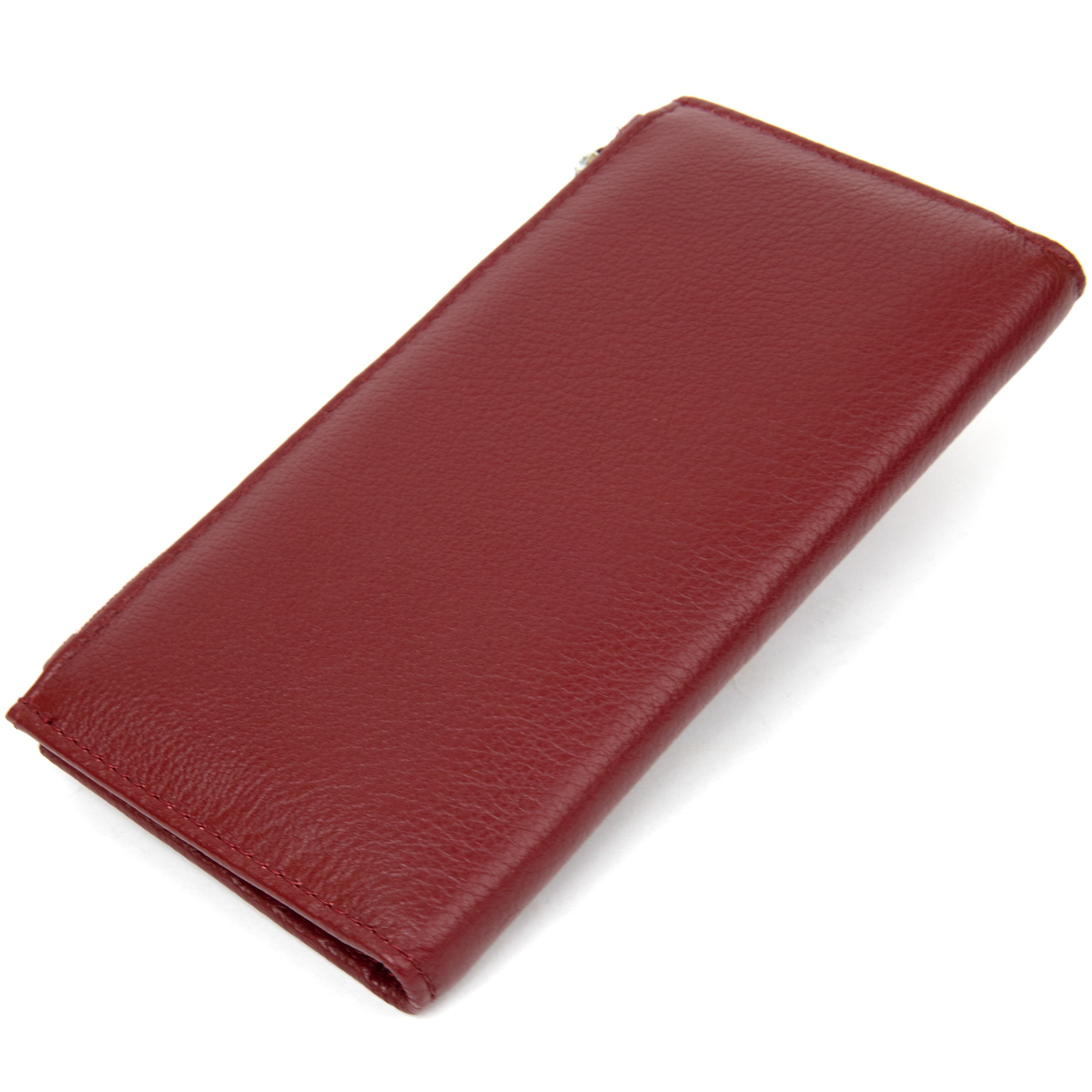Гаманець жіночий шкіряний St Leather 11519 темно-червноий фото6