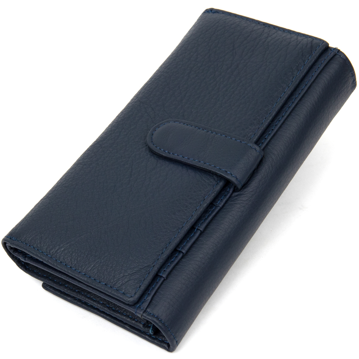 Кошелек женский кожаный St Leather 11543 темно-синий фото2