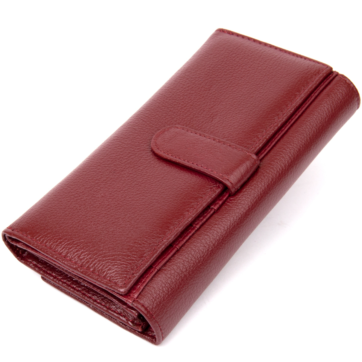 Кошелек женский кожаный St Leather 11549 темно-красный фото6