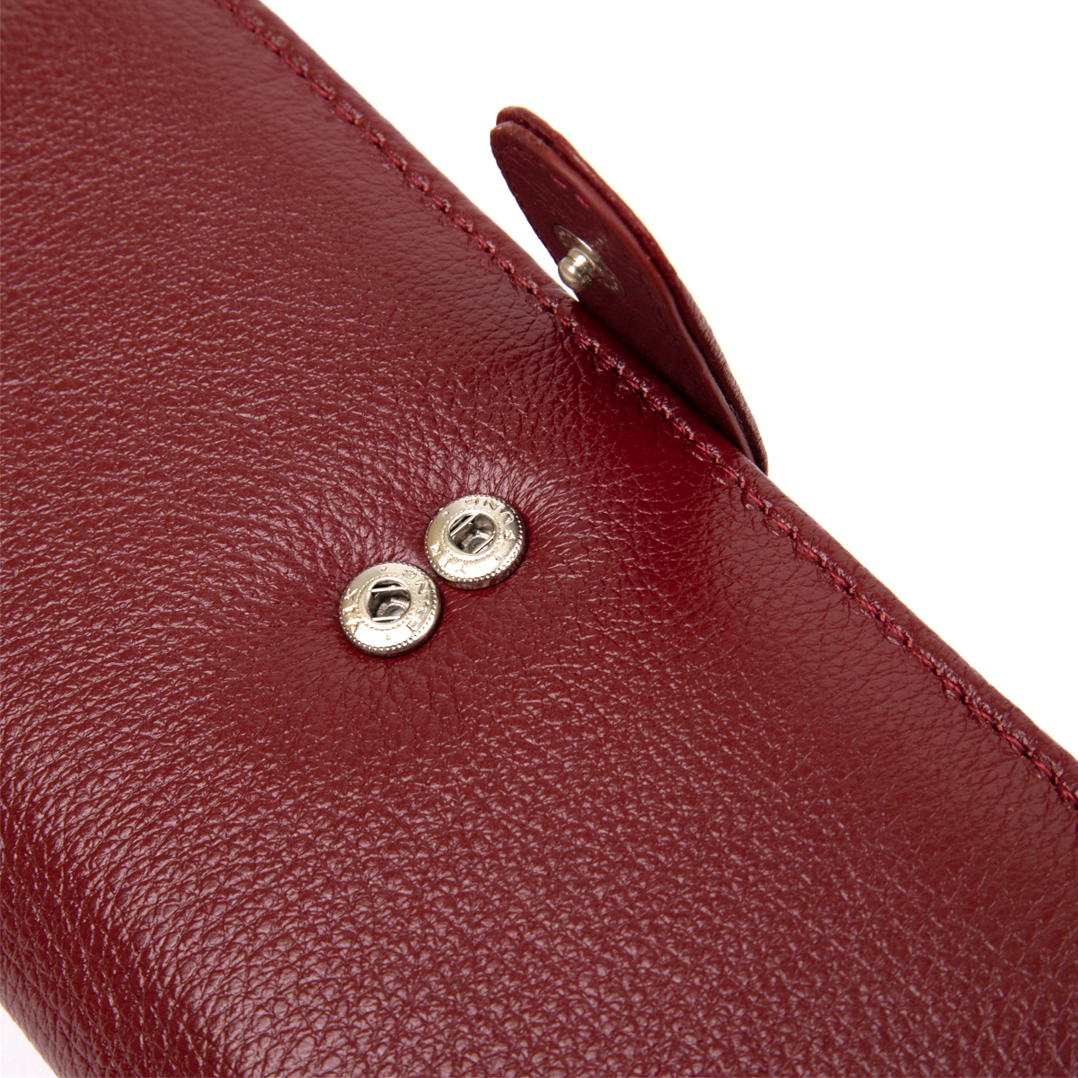 Кошелек женский кожаный St Leather 11549 темно-красный фото12