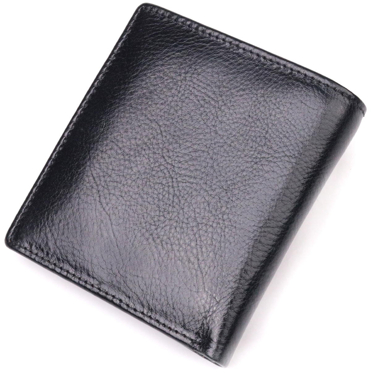 Кошелек мужкой кожаный St Leather 21403 черный фото2