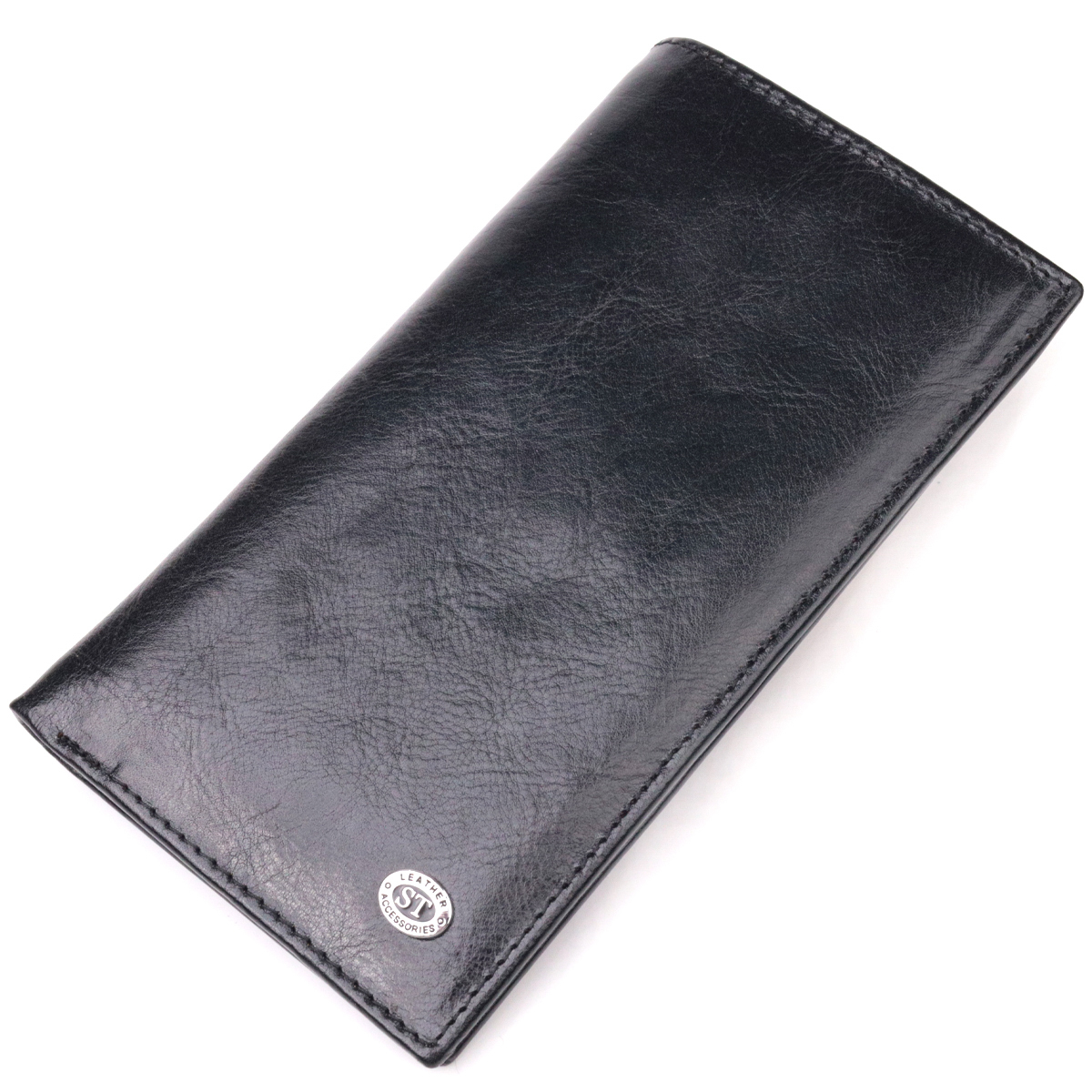 Гаманець чоловічий шкіряний St Leather 21404 чорний фото5