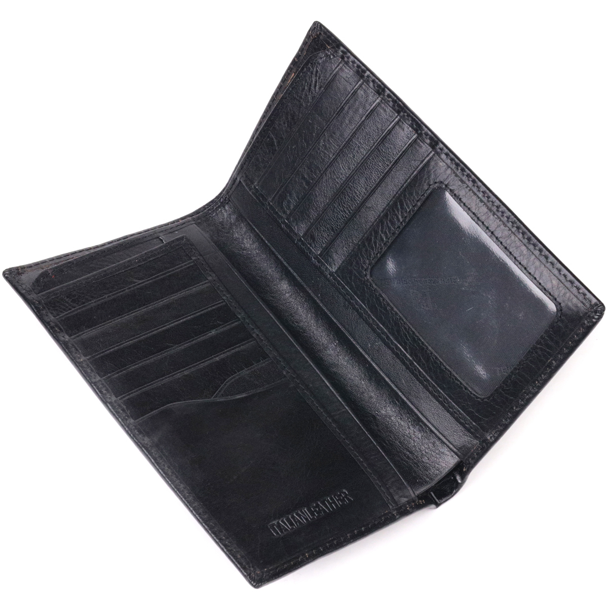 Гаманець чоловічий шкіряний St Leather 21404 чорний фото9