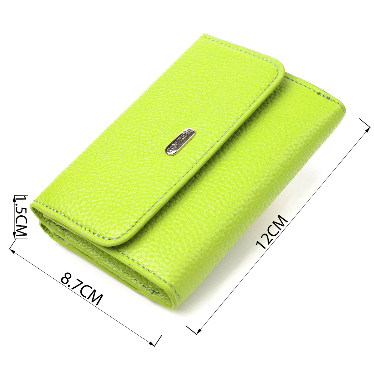 Кошелек женский кожаный Canpellini 21656 салатовый фото6