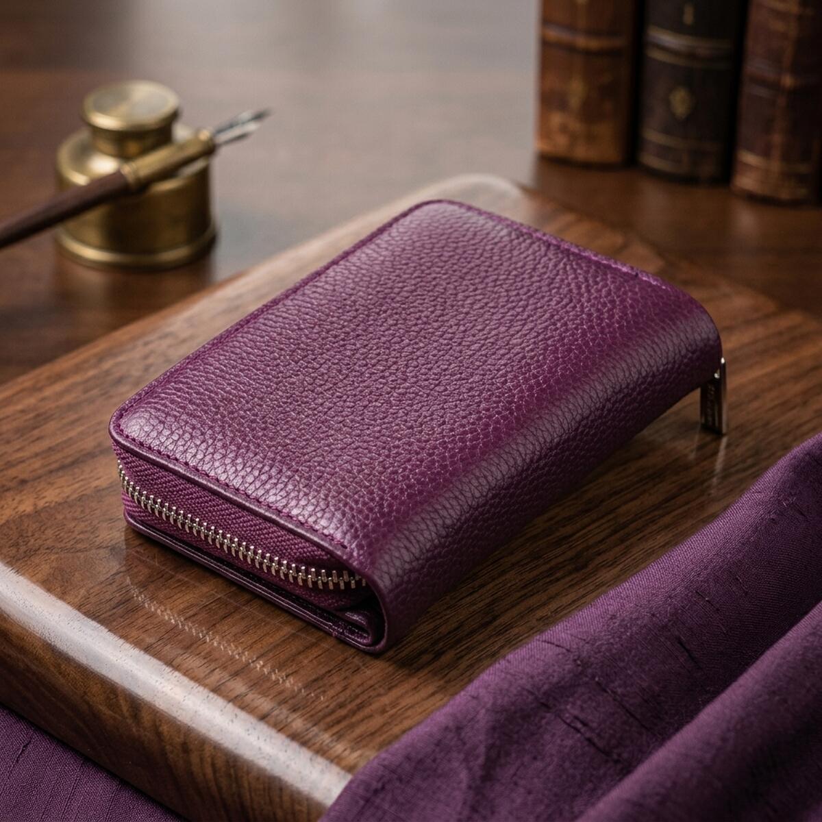 Кошелек женский кожаный Canpellini 21658 фиолетовый фото3