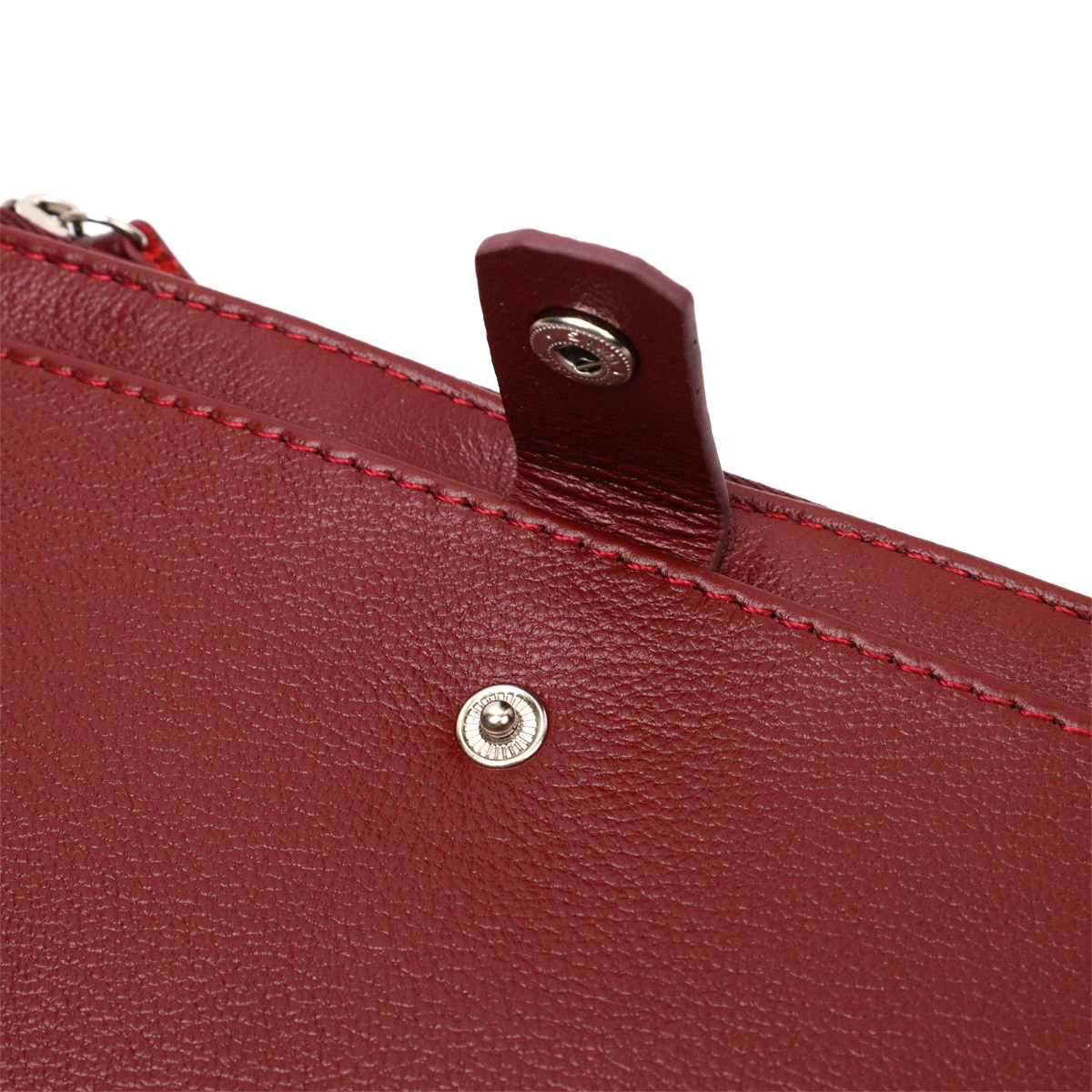 Кошелек женский кожаный St Leather 19485 бордовый фото7