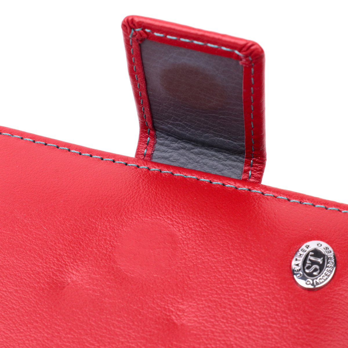 Кошелек женский кожаный St Leather 19488 красный фото8