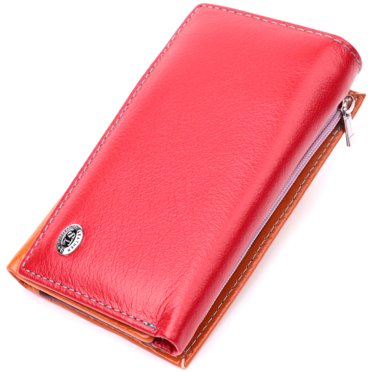 Кошелек женский кожаный St Leather 19493 разноцветный фото5